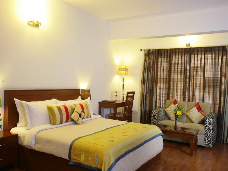 Hotel Justa Off Mg Road Bangalore Exterior foto