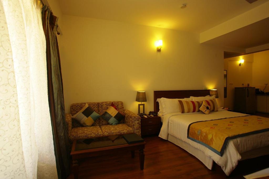 Hotel Justa Off Mg Road Bangalore Exterior foto